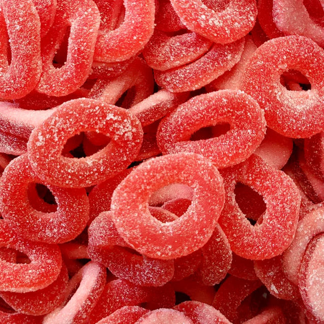 Anneaux fraise 100 g