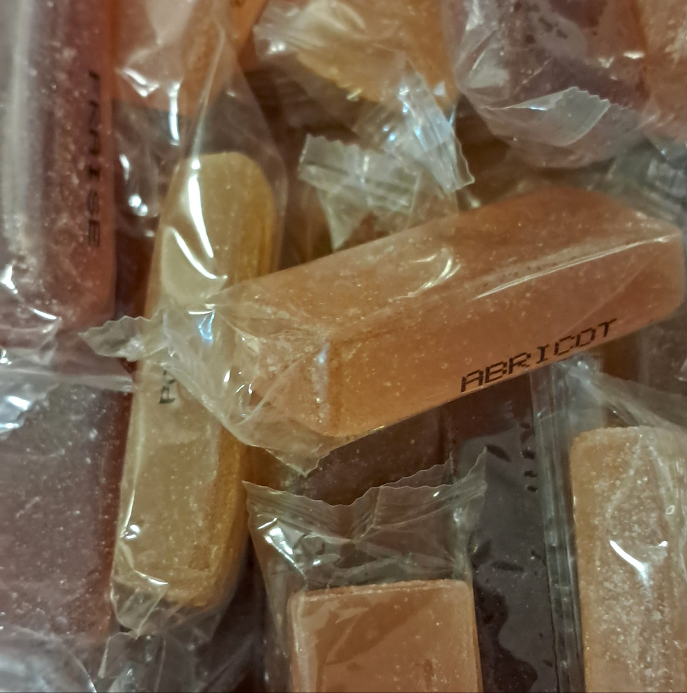 Pâte de fruit fraise (unité)