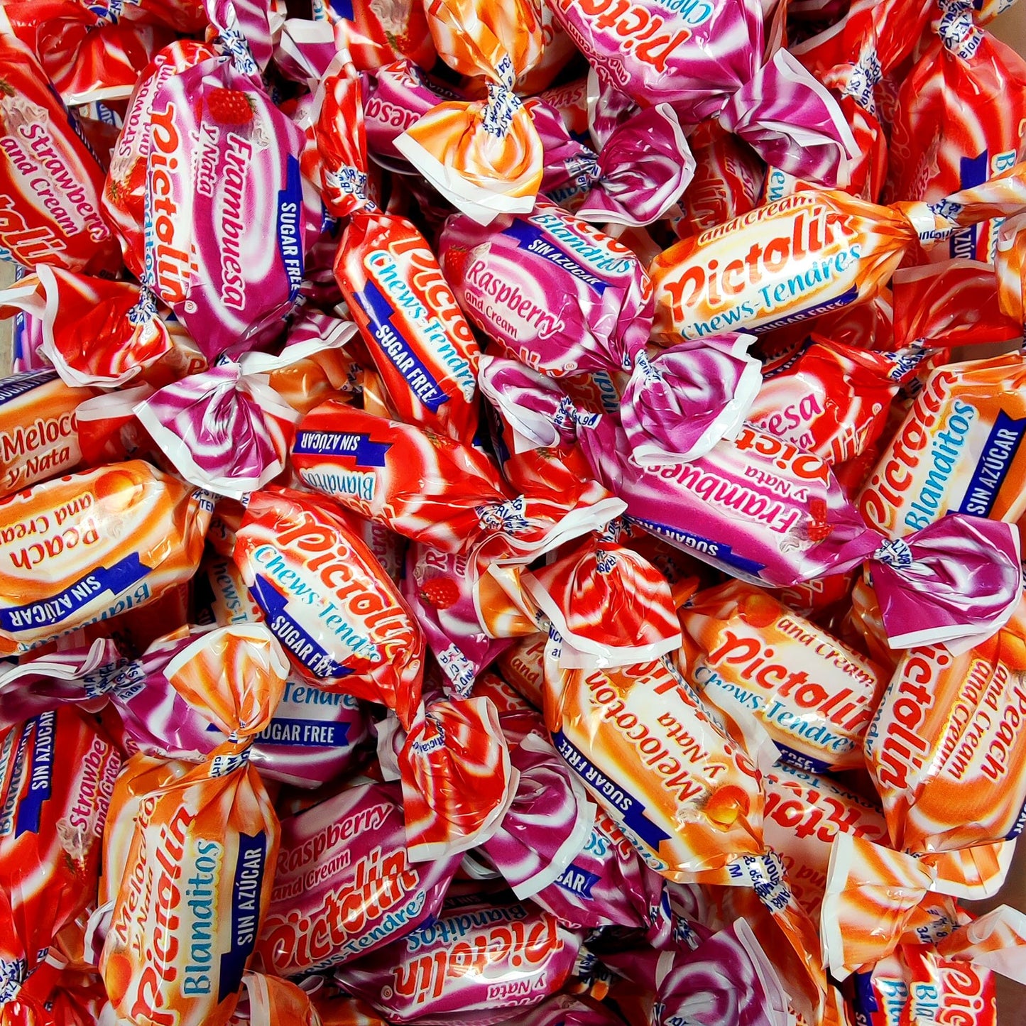 Bonbons tendres aux fruits sans sucre (100g)