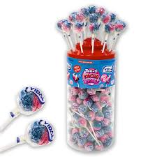 Sucette acide avec chewing-gum (unité)