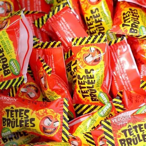 Têtes brulées fraise (unité)