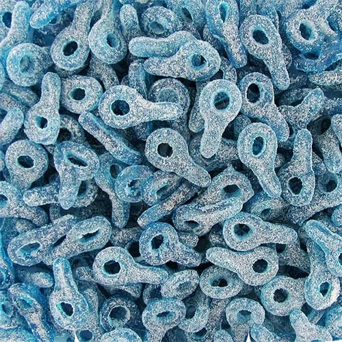 Tétines bleues citriques dures (100g)