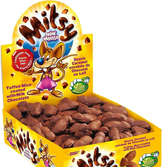 Souris caramel Mitsy ( lot de 10 )