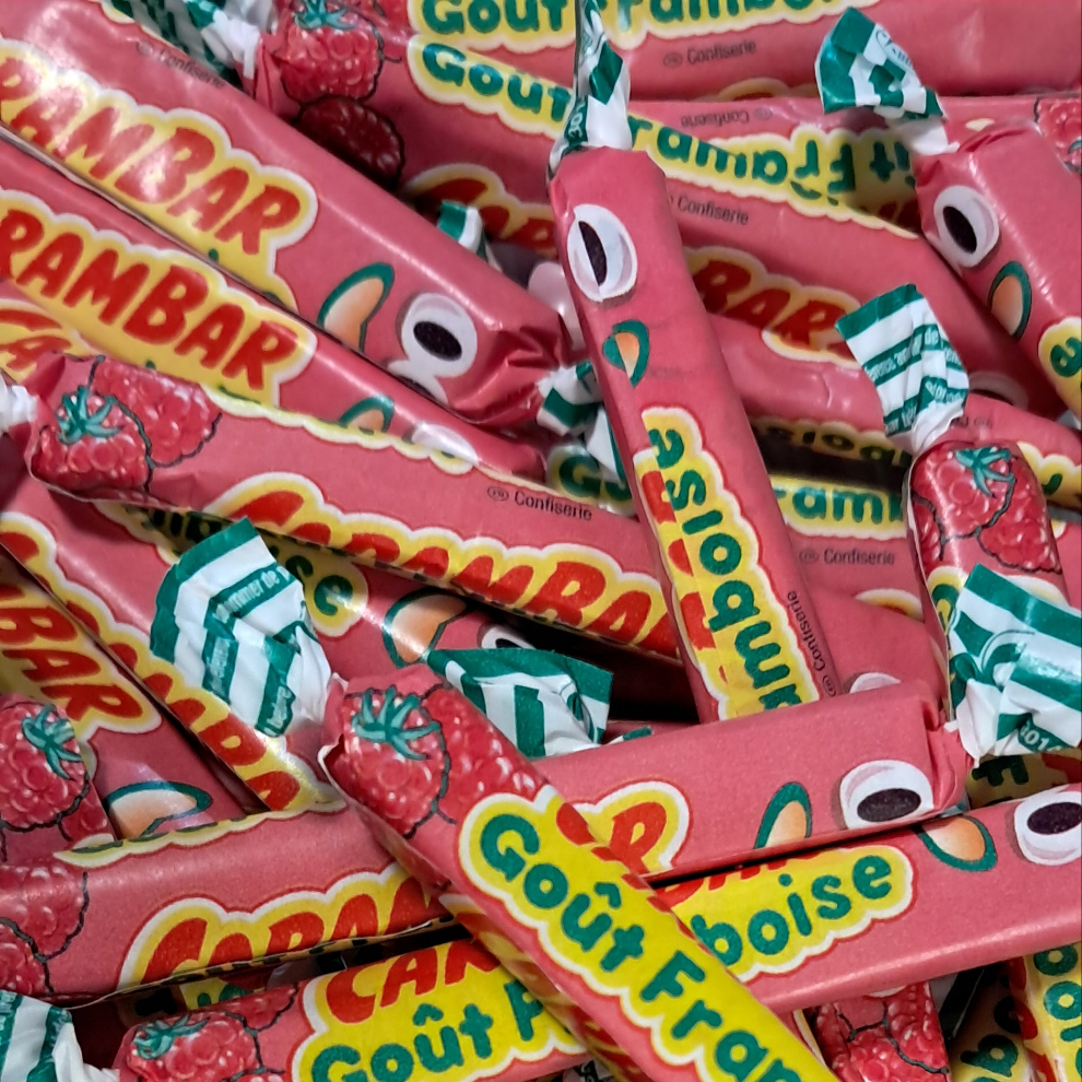 Carambar framboise (unité)