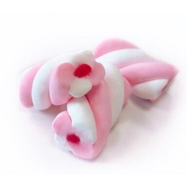 Guimauves twist fourrées à la fraise (lot de 5)