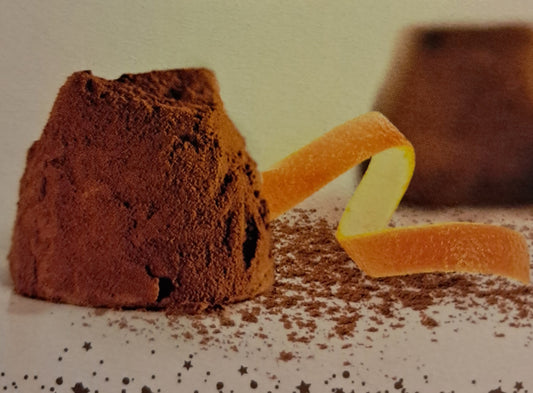 Truffes chocolat écorces d'orange (100g)