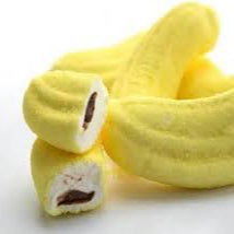 Méga guimauve banane fourrée au chocolat (lot de 5)